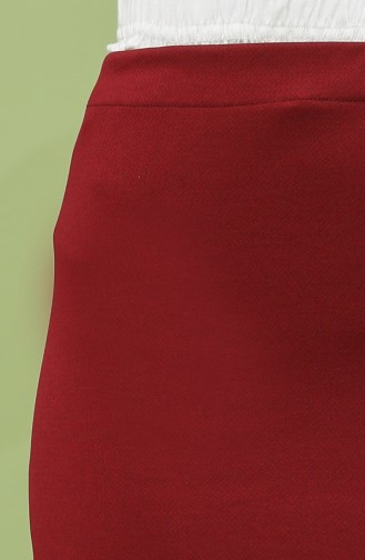 Claret Red Skirt 0202-04