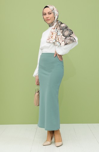 Mint Green Skirt 0202-08