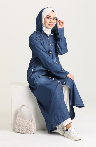 Abayas Bleu Marine 21Y8267-01