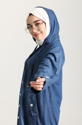 Abayas Bleu Marine 21Y8267-01