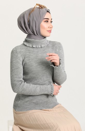 Grau Pullover 4281-03