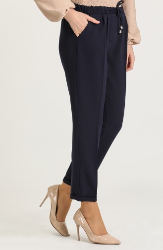 Navy Blue Broek 4107-03