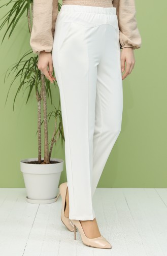 Pantalon Ecru 10006-02