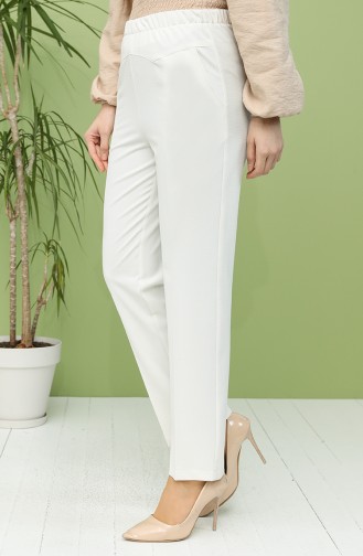 Pantalon Ecru 10006-02