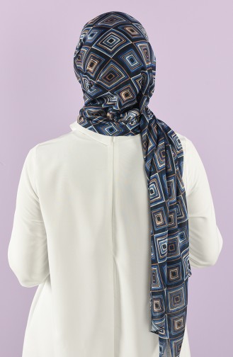 Navy Blue Shawl 95361-06