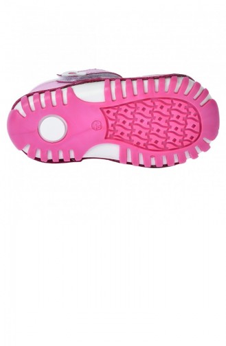 Kiko Kids Teo 105 100 Deri Orto Pedik Cırtlı Kız Çocuk Ayakkabı Pudra