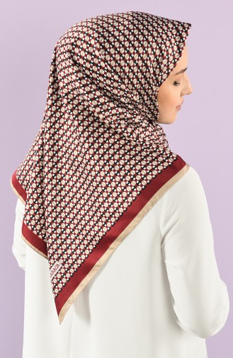 Claret red Hoofddoek 90782-07