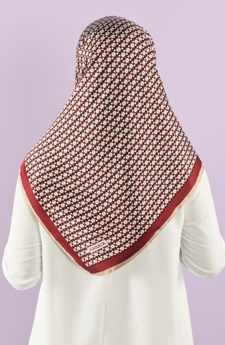 Claret red Hoofddoek 90782-07