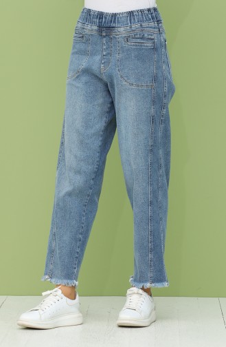 Pantalon Bleu Jean 9111-01