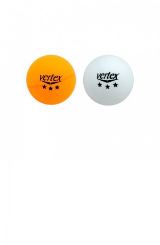 Vertex 3 Yıldız 100Lü Masa Tenisi Pinpon Topu Beyaz