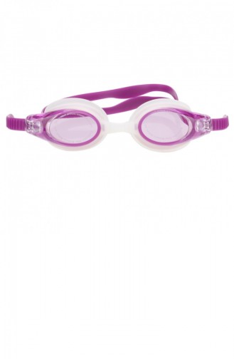 Vertex 9140 Silikonlu Yetişkin Yüzücü Gözlüğü Mor