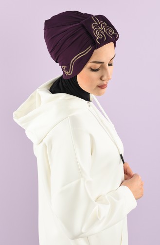 Turban Pret-a-Porter Plum 9021-03