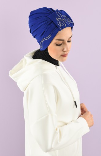 Turban Pret-a-Porter Blue roi 9021-04