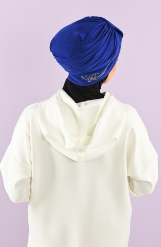 Turban Pret-a-Porter Blue roi 9021-04