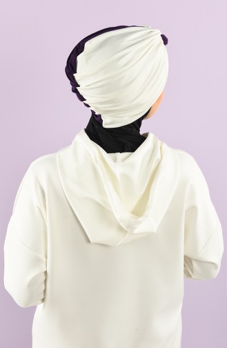 Turban Pret-a-Porter Pourpre 9022-01