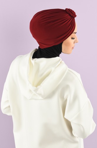 Claret Red Ready to Wear Turban 9025-01