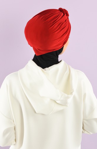 Red Ready to wear Turban 9025-02