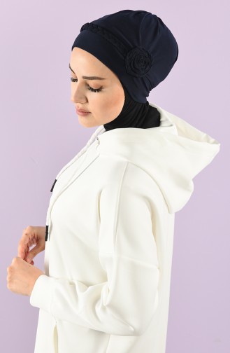 Navy Blue Ready to wear Turban 9026-04