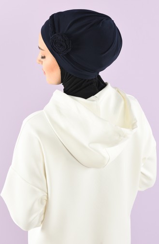 Navy Blue Ready to wear Turban 9026-04