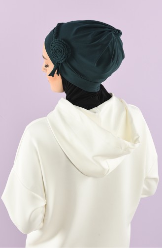 Emerald Green Ready to Wear Turban 9026-08