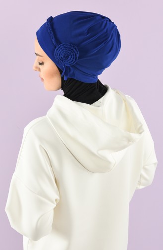 Saks-Blau Praktischer Turban 9026-10