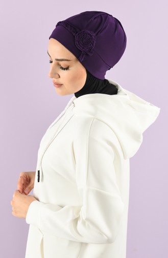 Purple Ready to wear Turban 9026-12