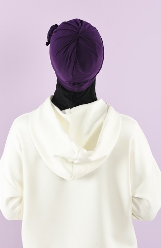 Purple Ready to wear Turban 9026-12