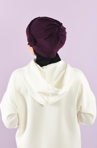 Plum Ready to Wear Turban 9026-13