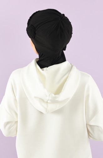 Black Ready to wear Turban 9026-15