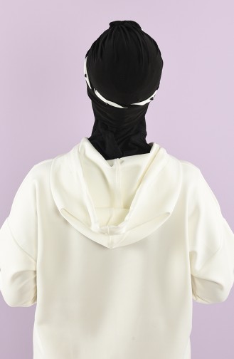 Black Ready to wear Turban 9027-05