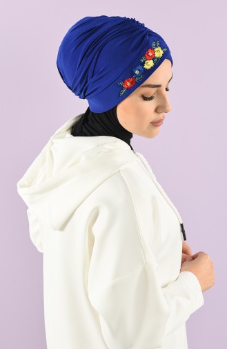 Saks-Blau Praktischer Turban 9028-04