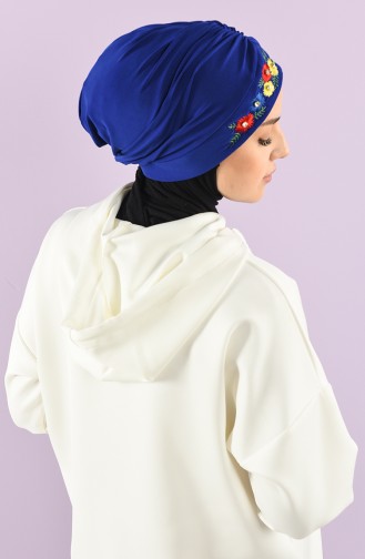 Saks-Blau Praktischer Turban 9028-04