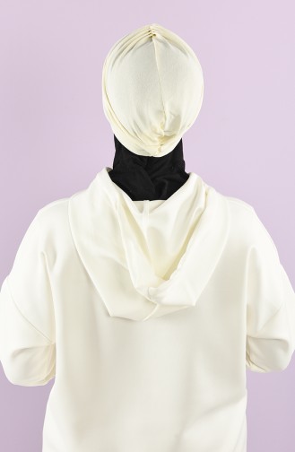 Turban Pret-a-Porter Blanc Cassé 9028-12