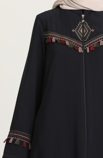 Dunkelblau Abayas 0004-02