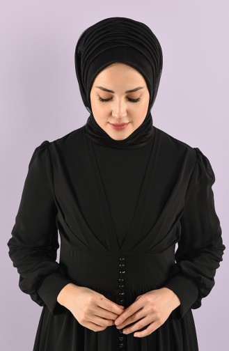 Black Ready to wear Turban 1143-21