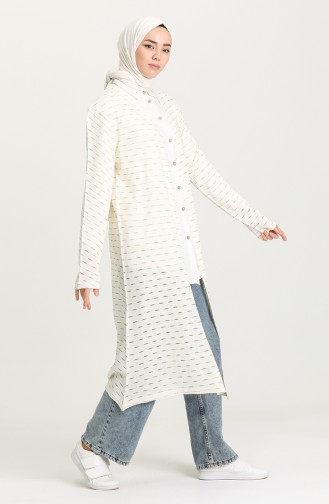 Cream Vest 8235-01