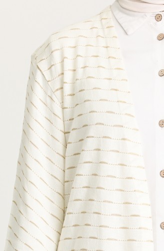 Cream Vest 8235-01