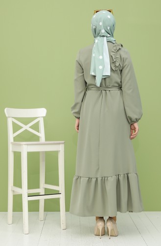 فستان أخضر 0141-06
