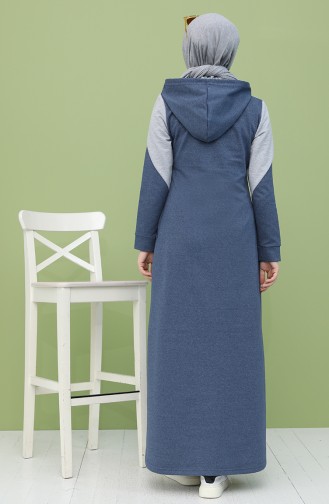 Robe Hijab Indigo 5092-03