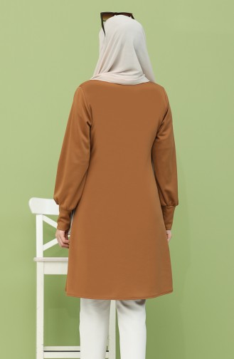 Kolyeli Tunik 3191-05 Taba