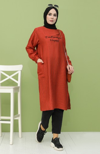 Brick Red Tunics 21Y8249-04