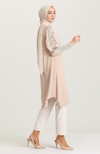 Cream Tunics 15021-01