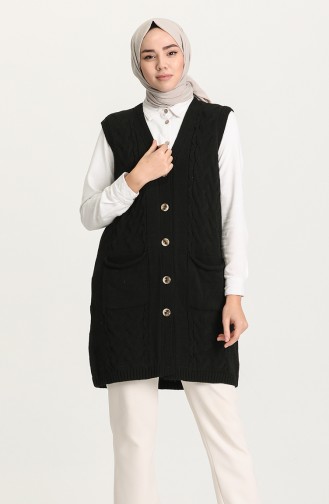 Gilet Sans Manches Noir 4286-05