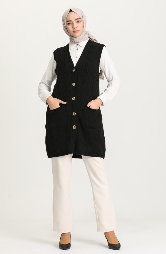 Black Gilet 4286-05