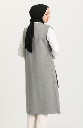 Gray Gilet 8171-01