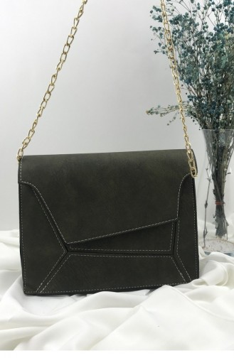 Khaki Shoulder Bag 000771.HAKI