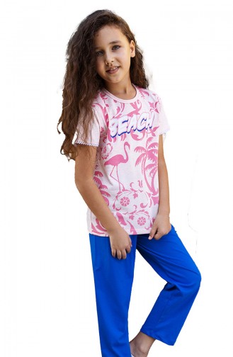 Çocuk İkili Takım 3546-02 Pembe