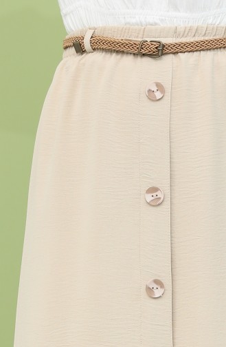 Beige Rok 1010041ETK-02