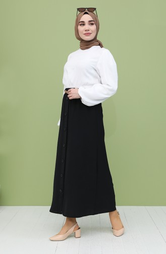 تنورة أسود 1010041ETK-04