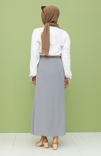 Gray Skirt 1010041ETK-07